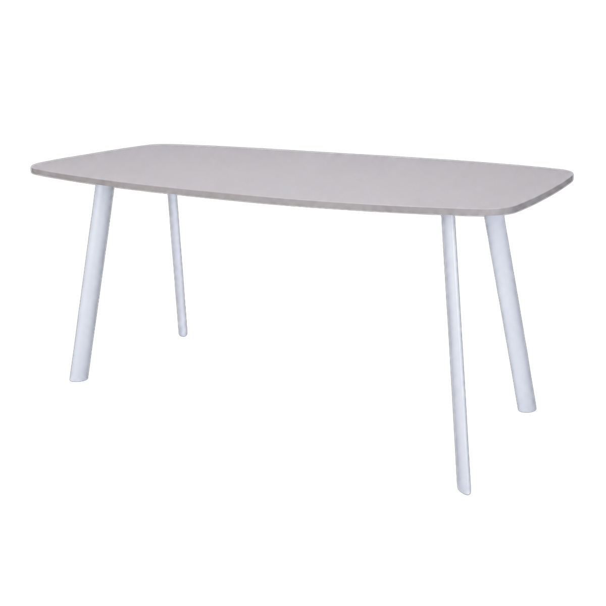 Vergadertafel Modu High  240x120cm Deens Ovaal