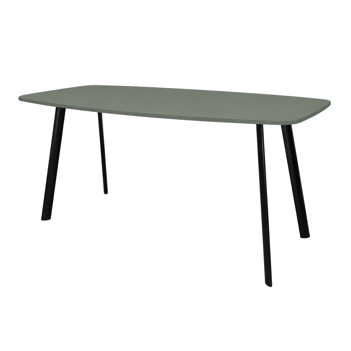 Vergadertafel Modu High  240x120cm Deens Ovaal
