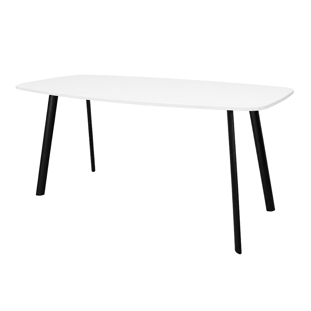 Vergadertafel Modu High  240x120cm Deens Ovaal