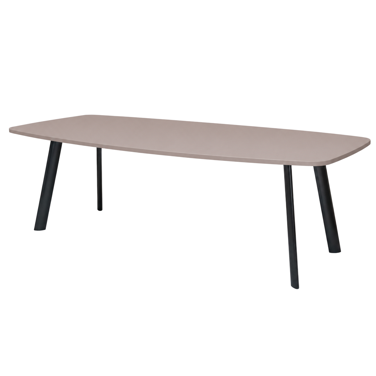 Vergadertafel Modu 240x120cm Deens Ovaal