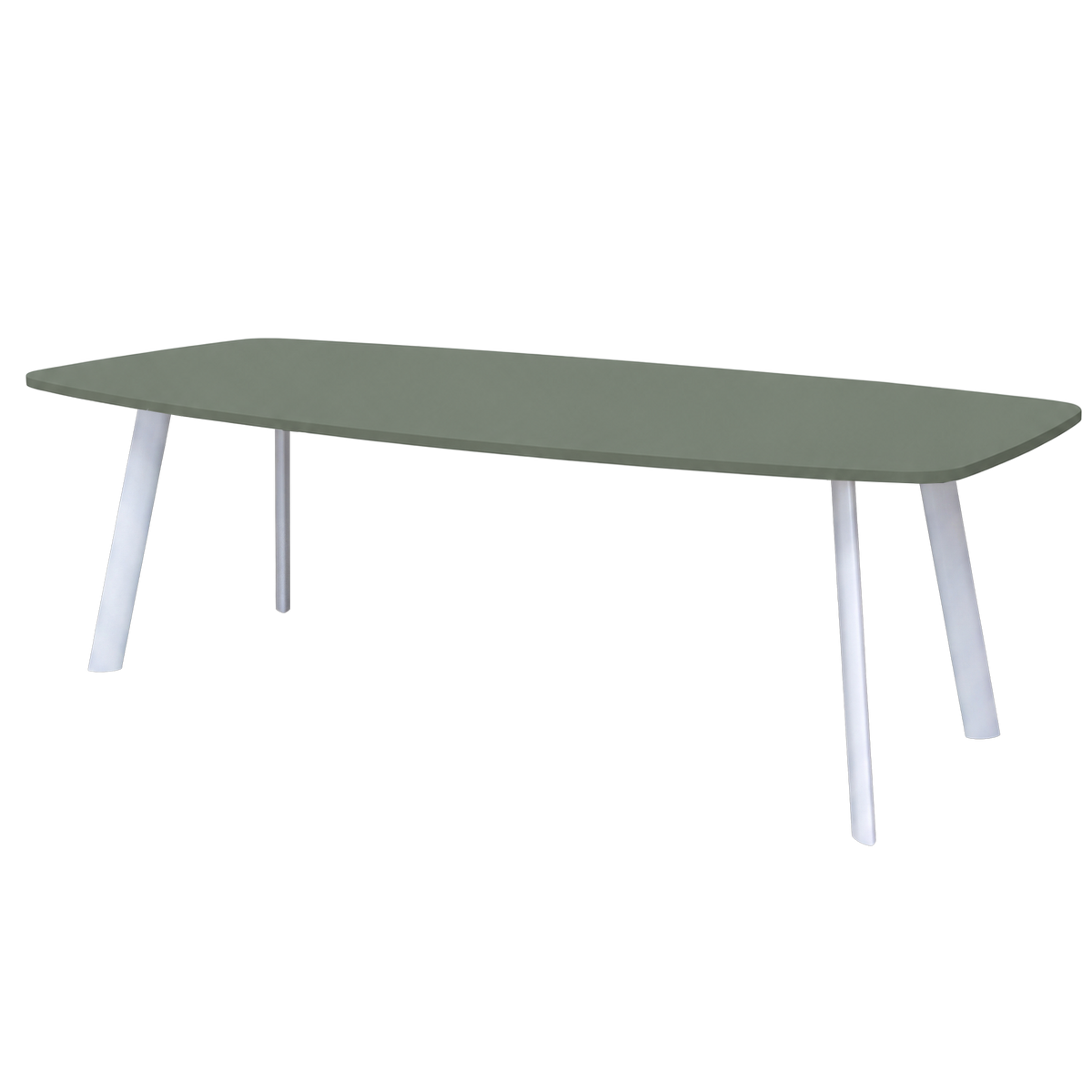 Vergadertafel Modu 320x120cm Deens Ovaal