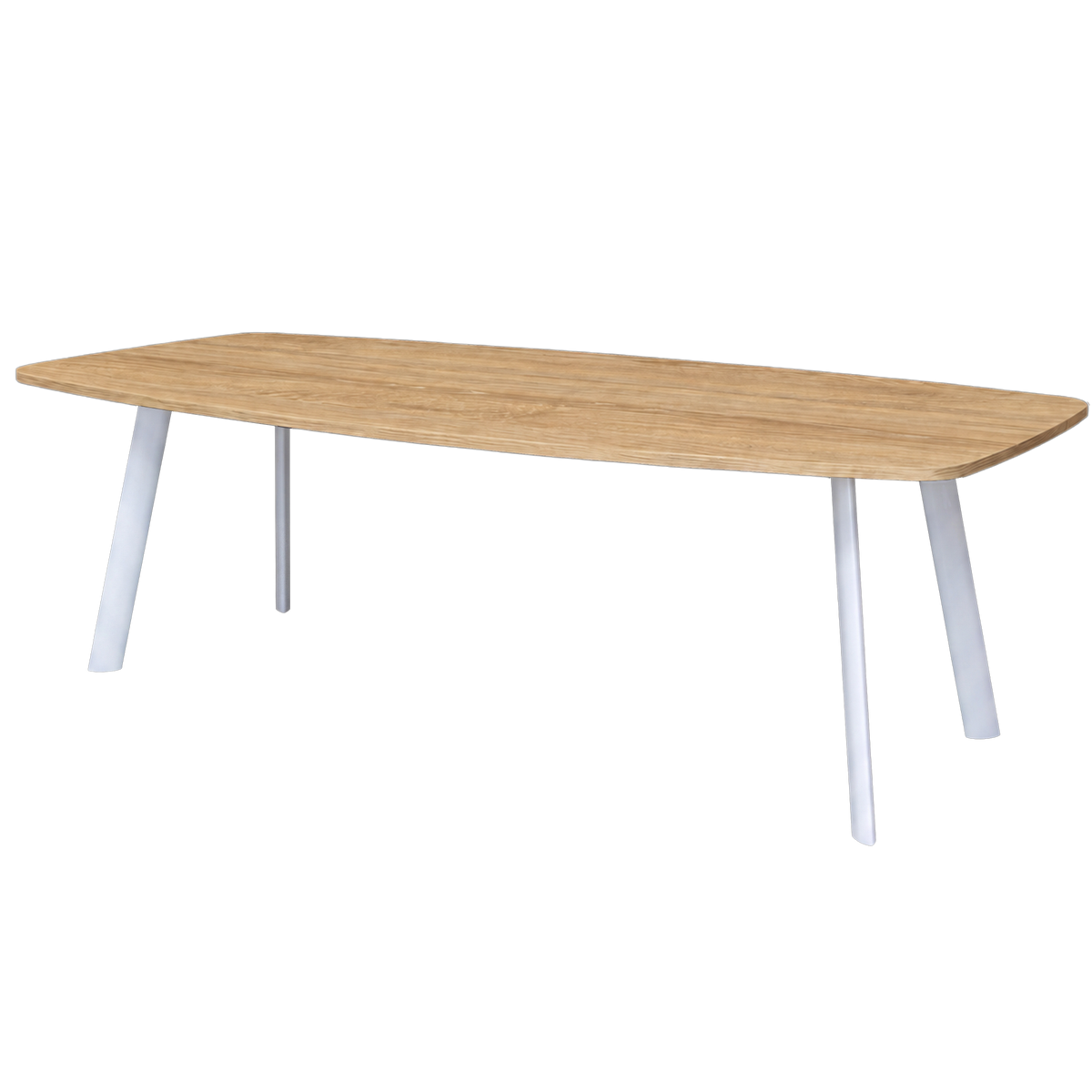 Vergadertafel Modu 240x120cm Deens Ovaal