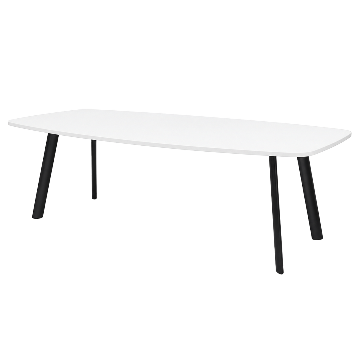 Vergadertafel Modu 240x120cm Deens Ovaal