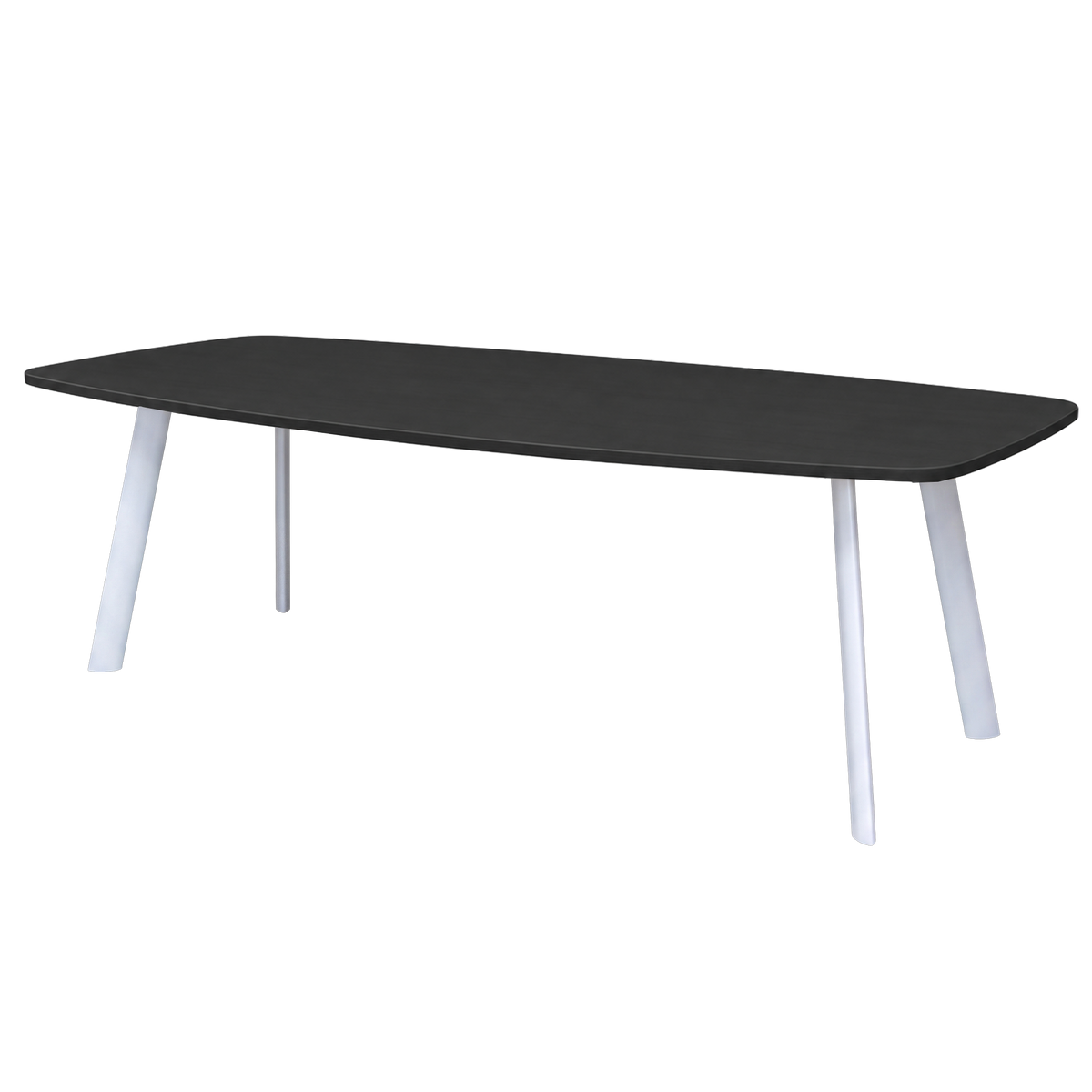 Vergadertafel Modu 240x120cm Deens Ovaal