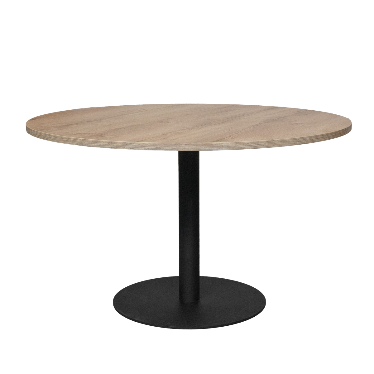 Vergadertafel Kolom 120cm Rond