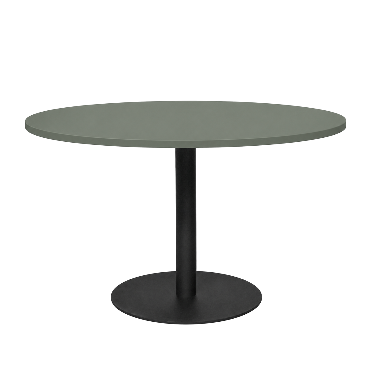 Vergadertafel Kolom 120cm Rond