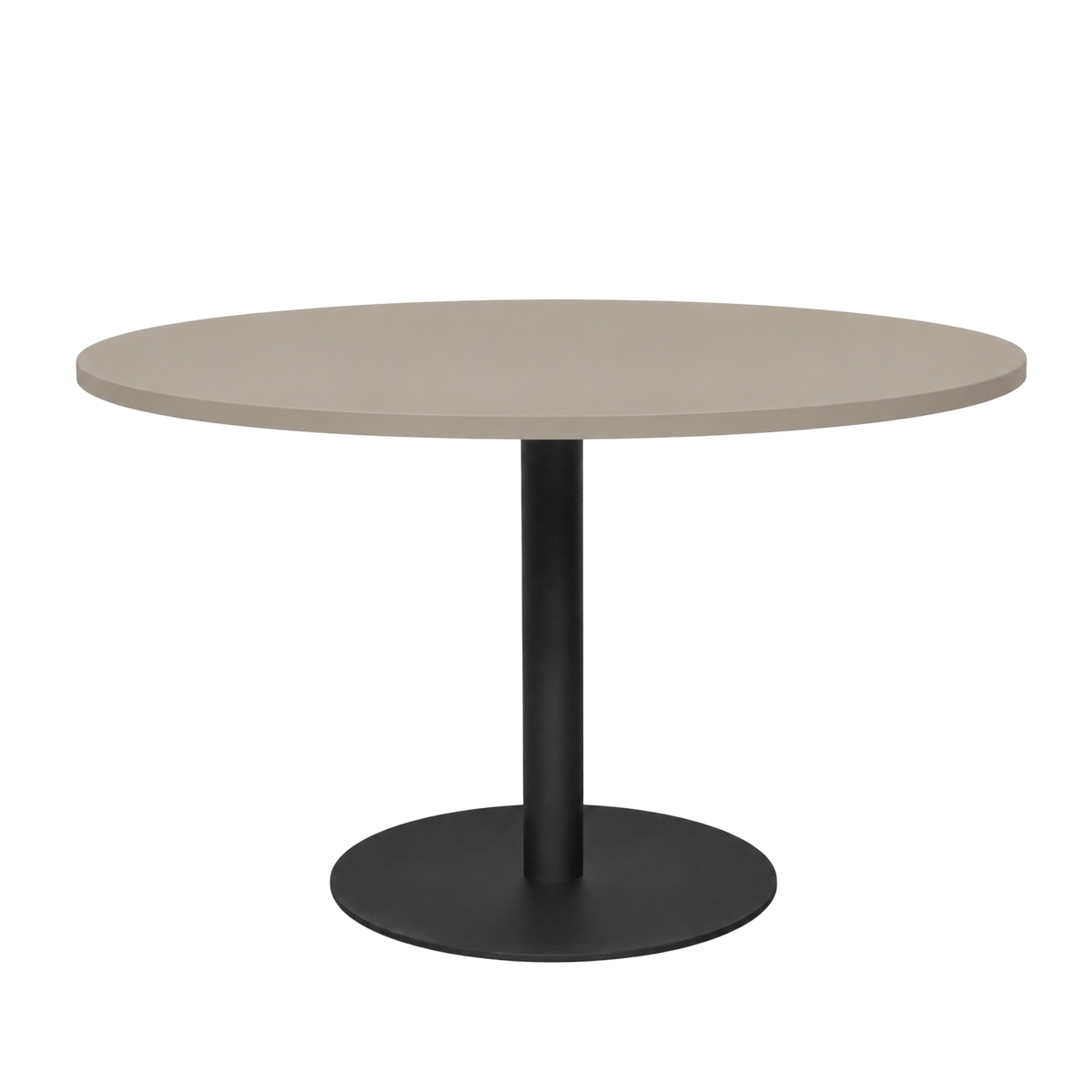 Vergadertafel Kolom 120cm Rond