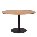 Vergadertafel Kolom 120cm Rond