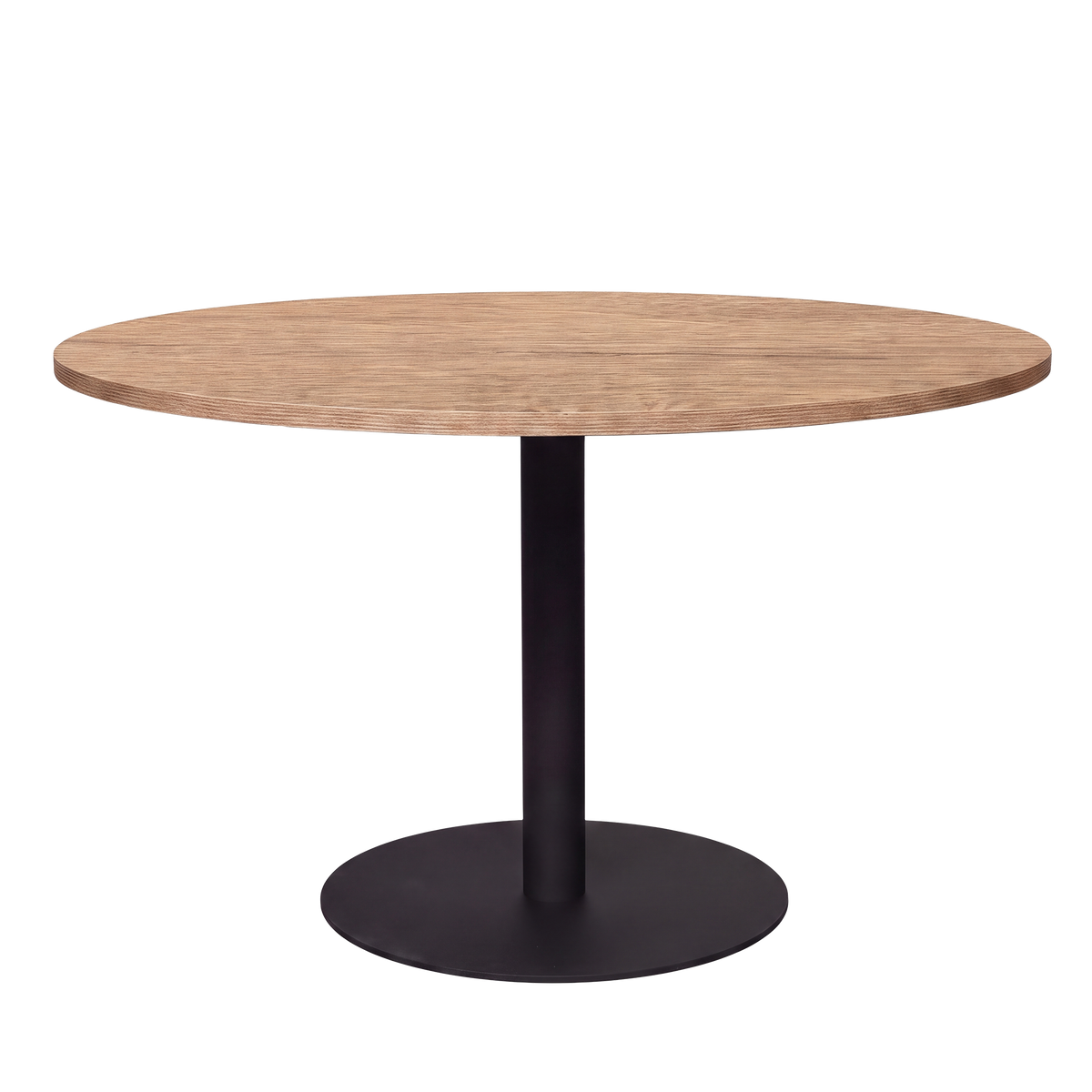 Vergadertafel Kolom 120cm Rond