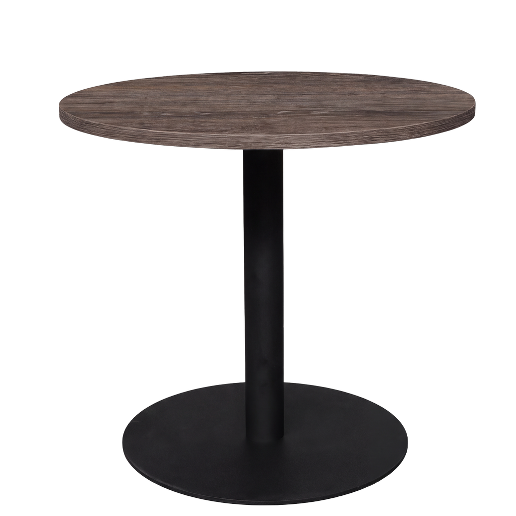 Vergadertafel Kolom 80cm Rond