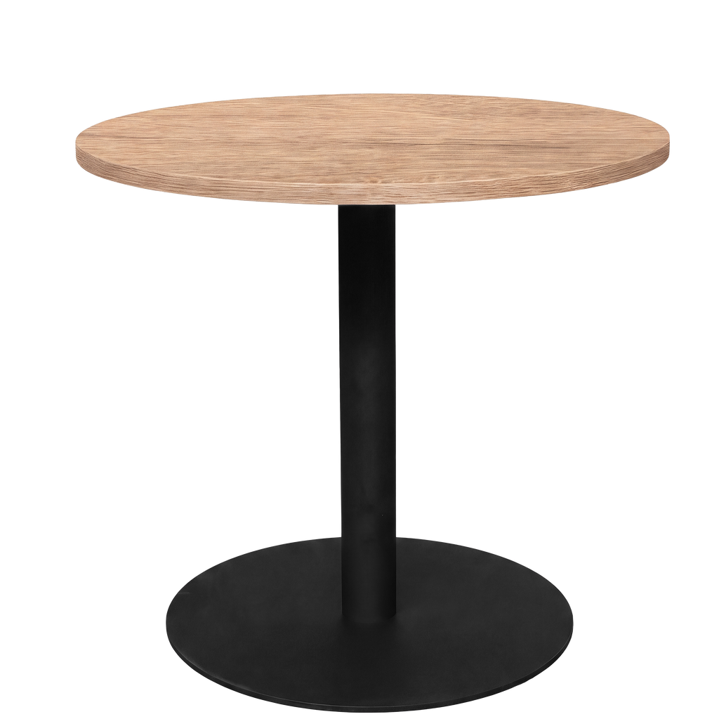 Vergadertafel Kolom 80cm Rond