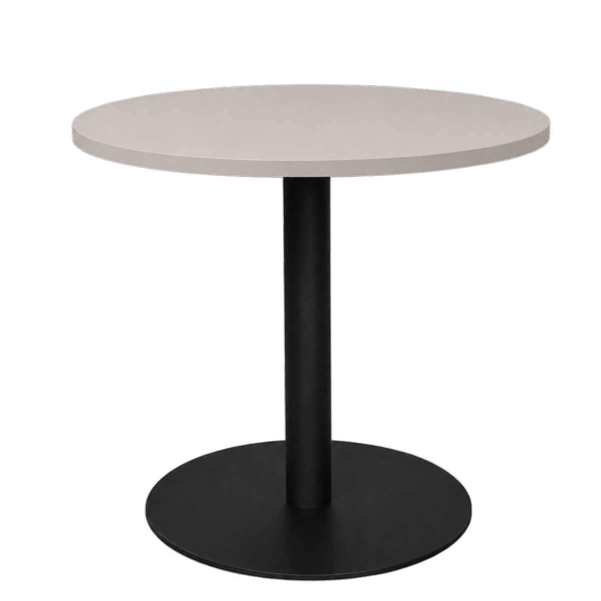 Vergadertafel Kolom 80cm Rond