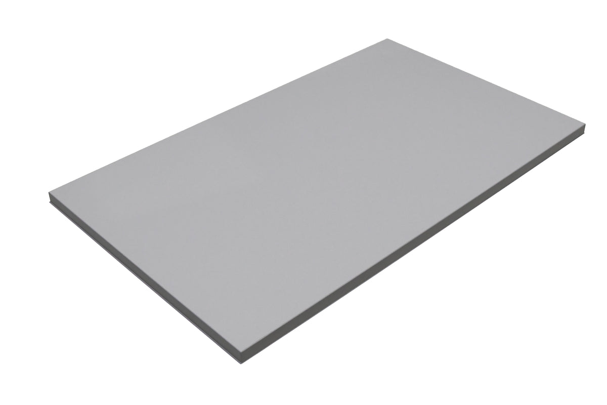 Bureaublad kleur Grijs MATERIQ