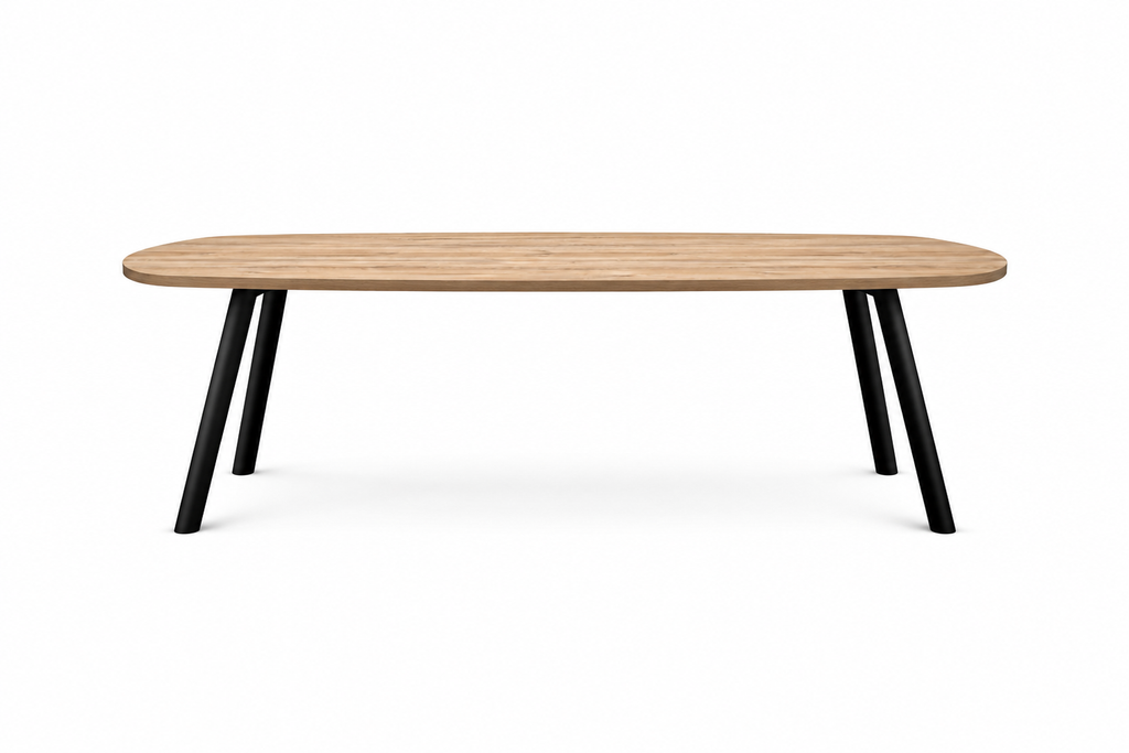 Vergadertafel Modu 320x120cm Deens Ovaal