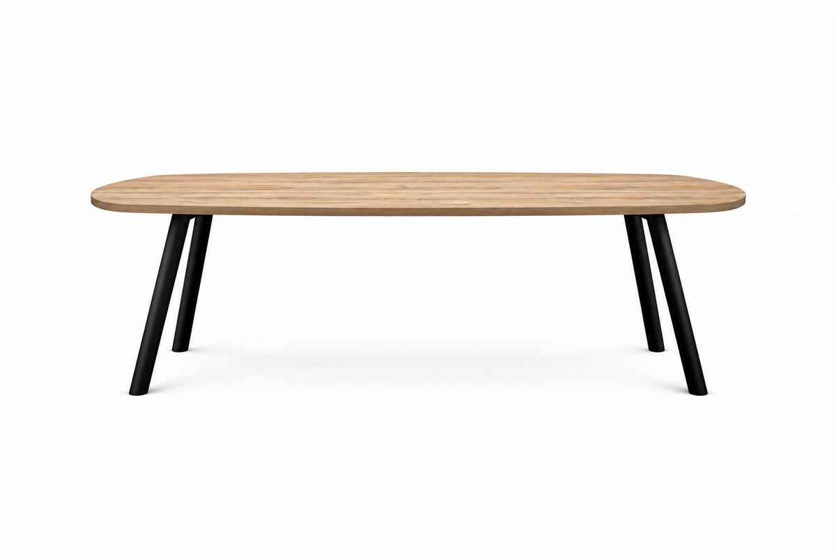 Vergadertafel Modu 320x120cm Deens Ovaal