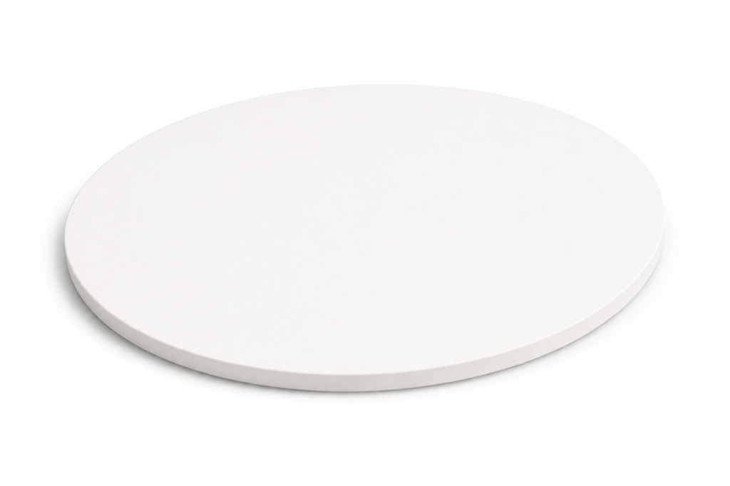 Tafelblad rond wit K001
