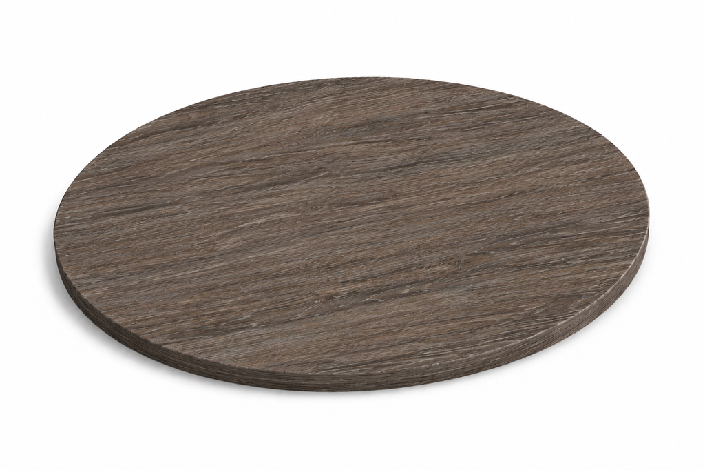 Tafelblad rond logan eiken K004