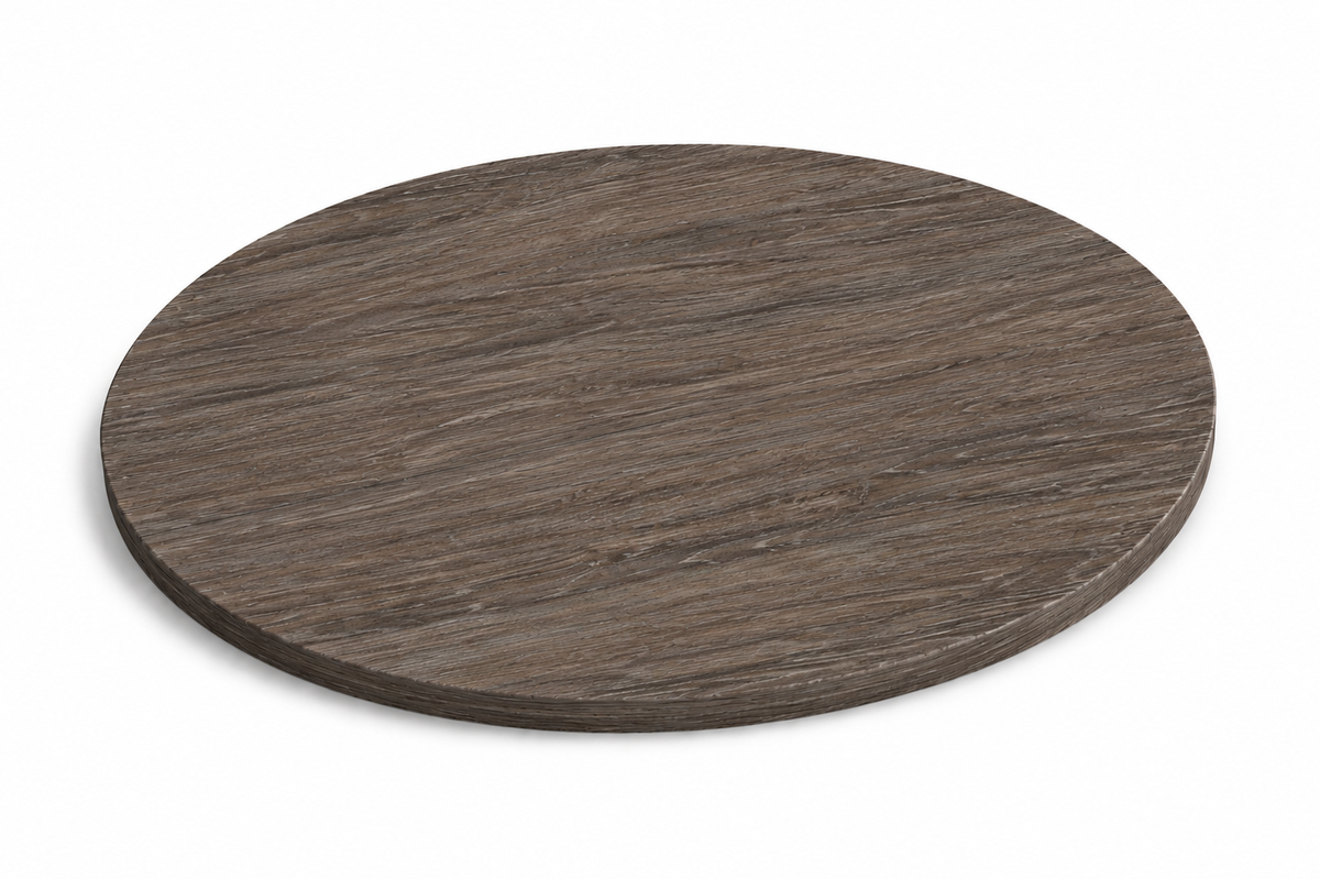 Tafelblad rond logan eiken K004