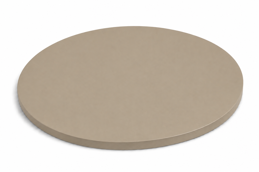 Tafelblad rond kasjmier K046