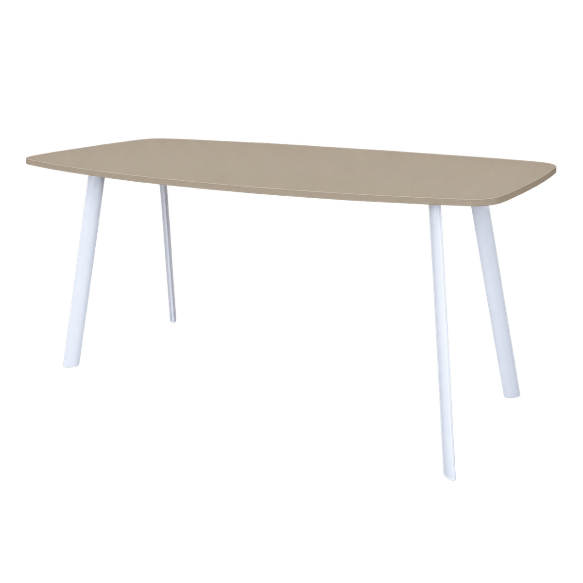 Vergadertafel Modu High  240x120cm Deens Ovaal