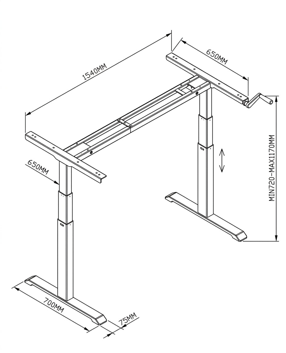 Slinger zit-sta frame Gravity