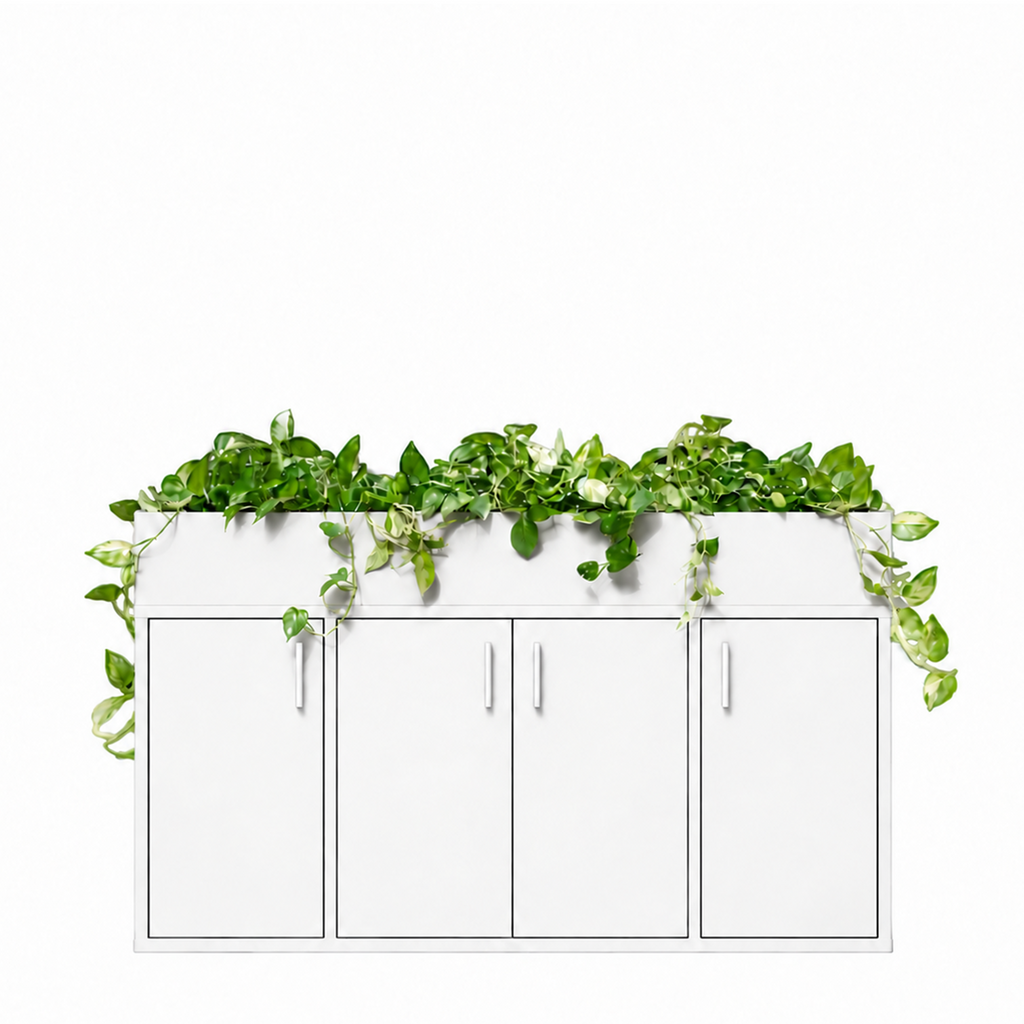 Xavi kast groot met plantenbak