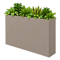 Gestoffeerde plantenbak